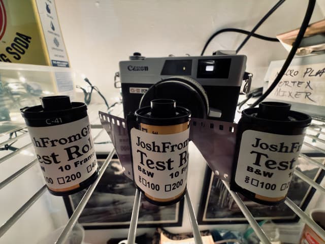 Test roll of film by JoshFromGR