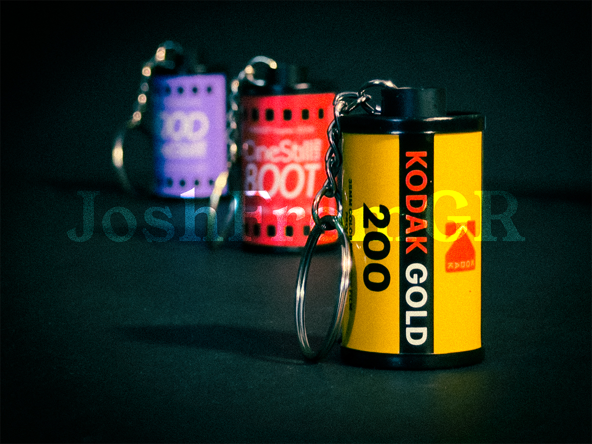 Film cartridge keychains by JoshFromGR
